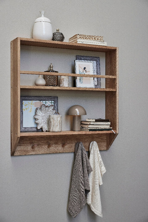 Ellie  shelf H80 cm. oak