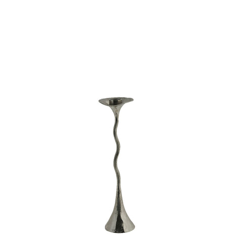 Cala  candlestick H27 cm. silver