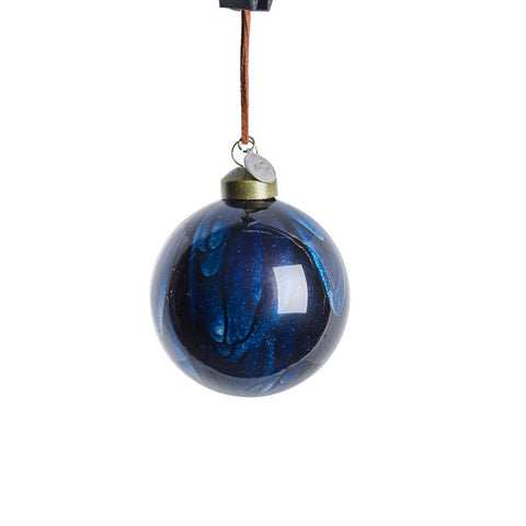 Nosille decoration dark blue, Glass D8