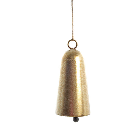 Missia decoration bell H14 cm. light gold