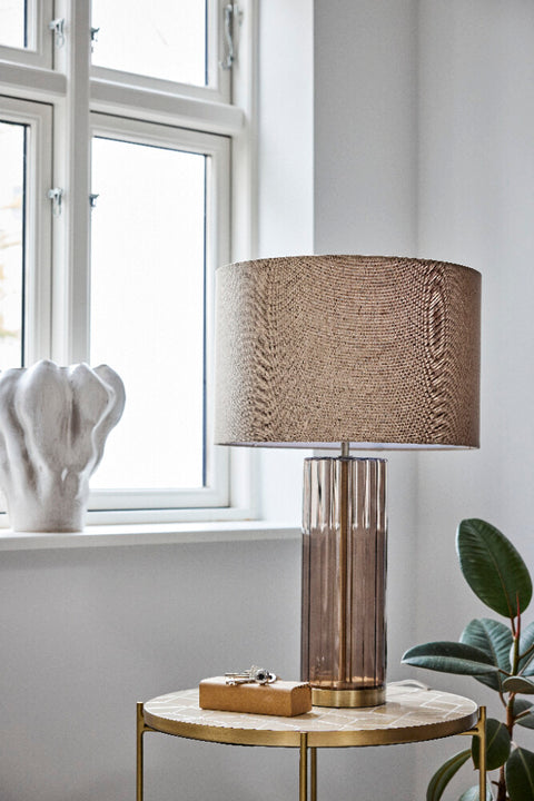 Sarille table lamp 40x40 cm. brown