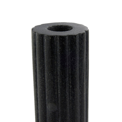 Eliana candlestick 12.5x4.5 cm. black marble