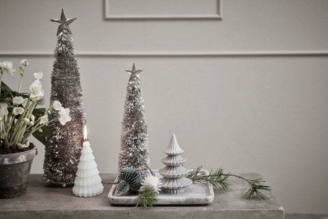 Elina  tray 25x25 cm. dark linen