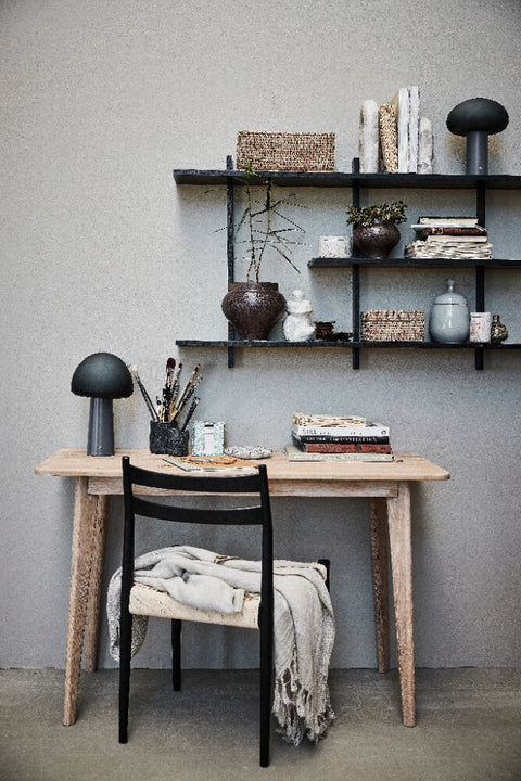 Hilla  flower pot H18.5 cm. brown