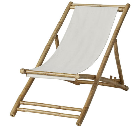 Mandisa Bamboo/Canvas folding beach chair 112 cm.