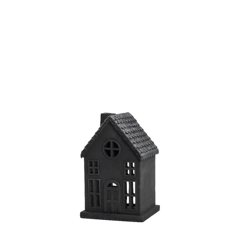 Seholia decoration house H17 cm. black