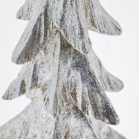 Semille tree H29 cm. silver