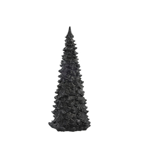 Semise decoration tree H30 cm. black