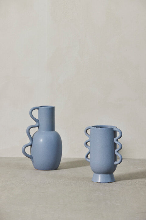 Suselle vase 16.8X12.9X25.5 cm, F. Blue