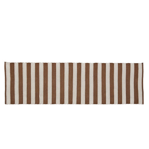 Strivie rug 240x70 cm. golden brown