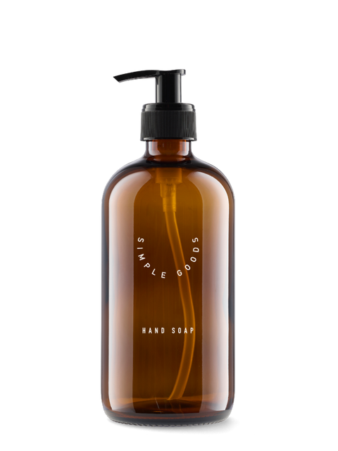 Glass Bottle Hand Soap  500 ml