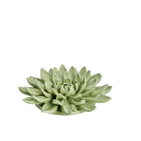 Floria decoration dusty green D13.2 H3.8