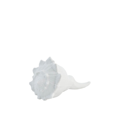 Shelise decoration H16 cm. white