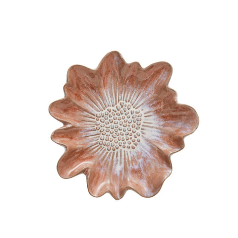 Florilla  wall decoration H3.5 cm. rose tan