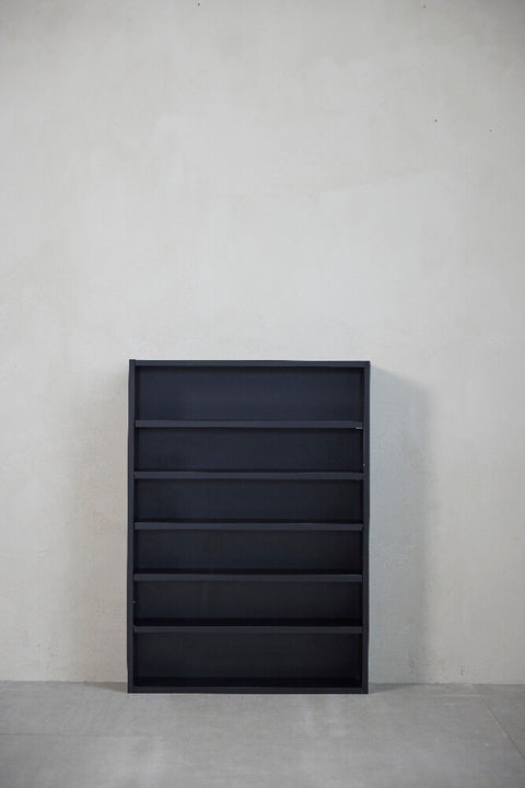 Ellenia wall shelf H83xW15xL60 cm. black
