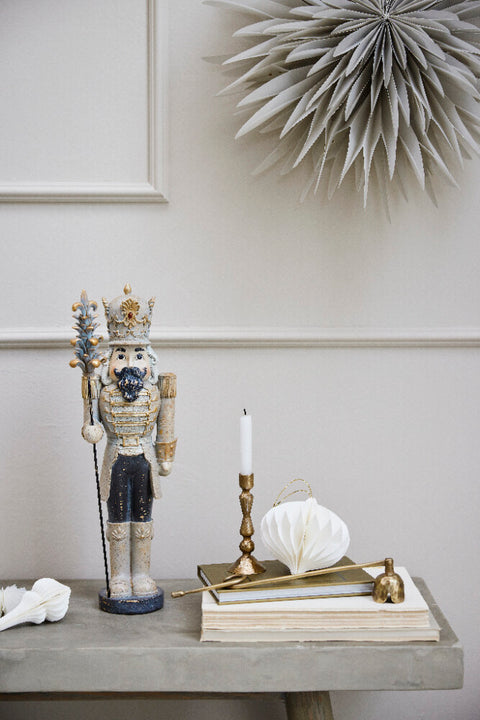 Ingrid  candle snuffer 25cm. light gold