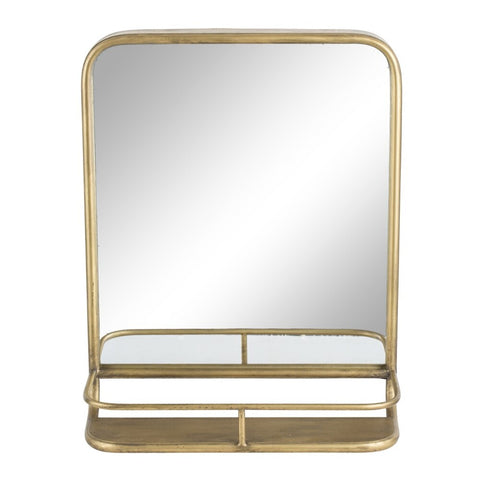 Hildia mirror 40x50 cm. light gold