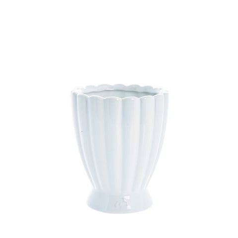 Shenella flower pot Ø12.5 H15 
white