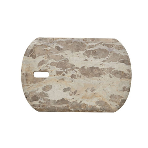 Ellia chopping board 45X30 linen Marble