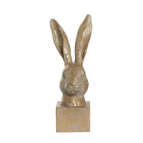 Semina Easter Bunny Bust H32.5 cm. light gold