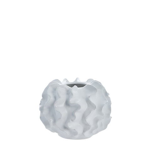 Sannia vase 29X29X20.5 cm, White