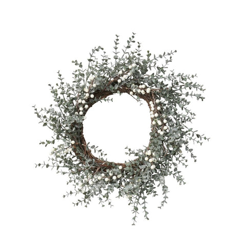 Vintia wreath Ø50 cm. green