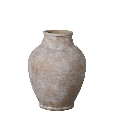 Anna vase H40.5 cm. antique light brown