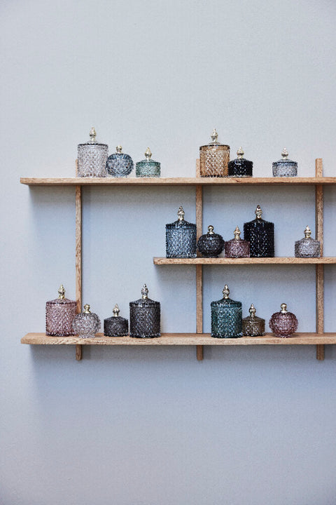 Miya jar H11 cm. dark grey