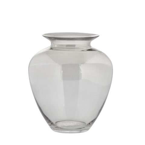Milia vase H24.5 cm. light grey