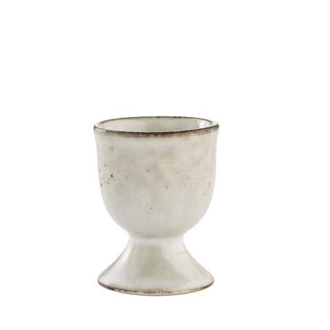 Amera egg cup H6.5 cm. white sands