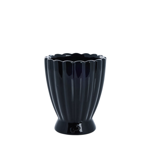 Shenella flower pot Ø12.5 H15 
black