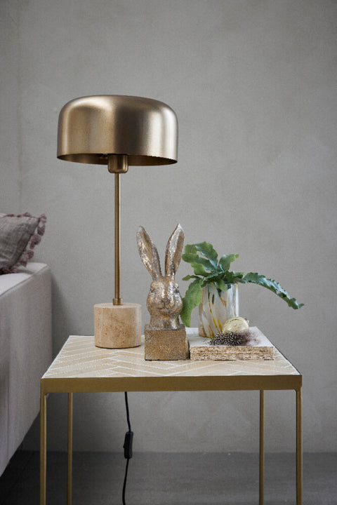 Sofillia table lamp H98cm. gold marble