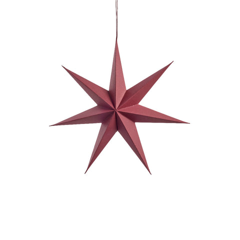 Pappia paper star H30 cm. pomegranate