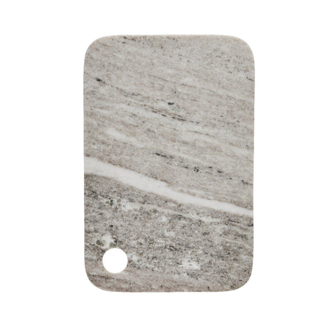 Elina chopping board 30x20 cm. dark linen