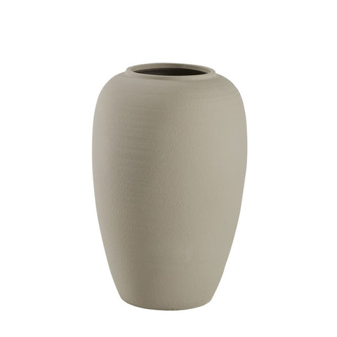 Catia decoration vase H55 cm. silver grey