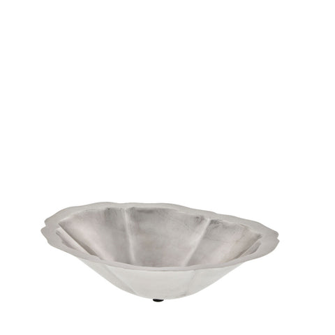 Philine  tray H4.5 cm. silver