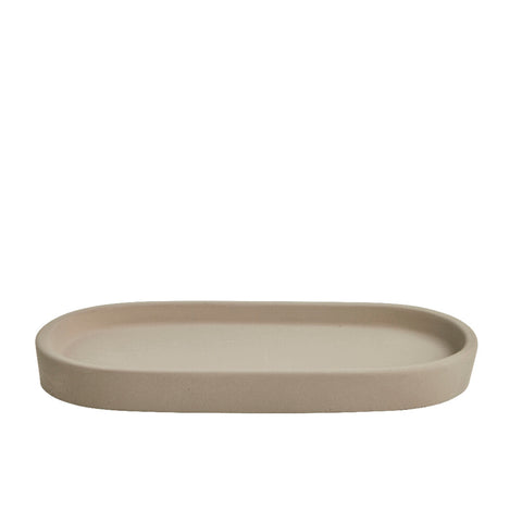 Oval Concrete Tray