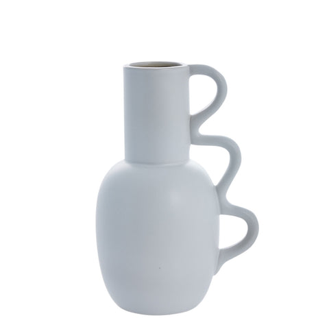 Suselle vase 16.8X12.9X25.5 cm, White