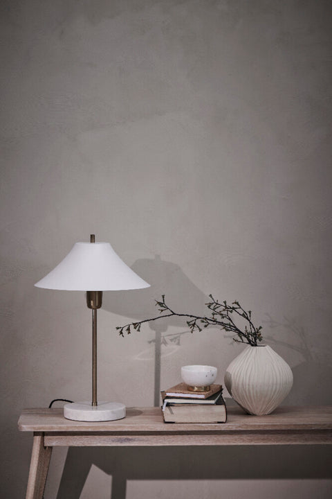 Sofia table lamp H52 cm. white