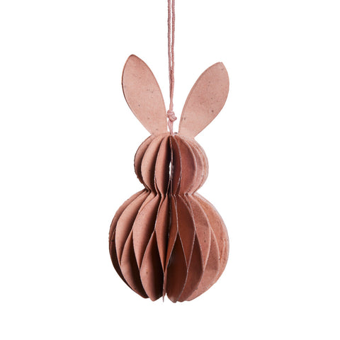 Parillia ornament paper 12 cm rose tan