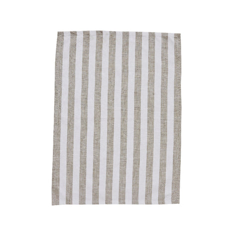 Olivia kitchen towel 70x50 cm. sand striped