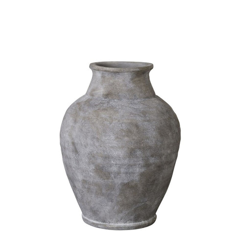 Anna vase H40.5 cm. antique grey