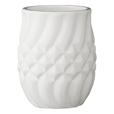 Oliva tumbler white 10 cm