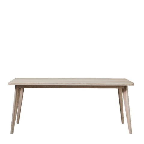 Ellie dining table 200x80x80 cm. White wash