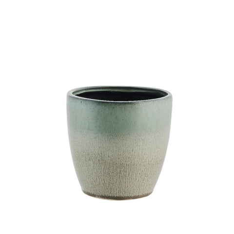 Milenne flower pot Ø16.5 cm. iceberg green