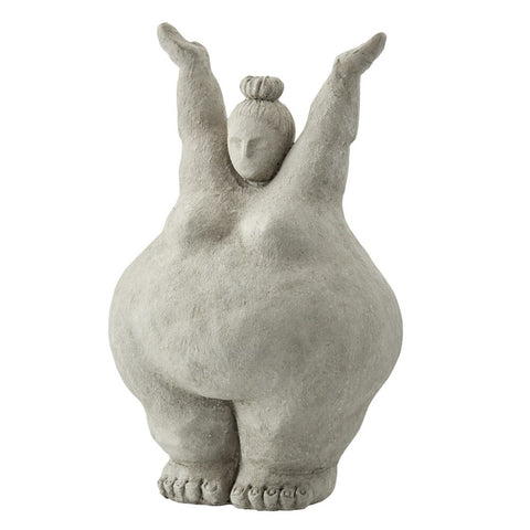Serafina figurine H28 cm. grey