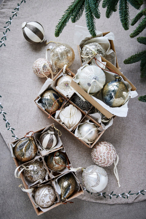 Nosille decoration H12 cm. silver