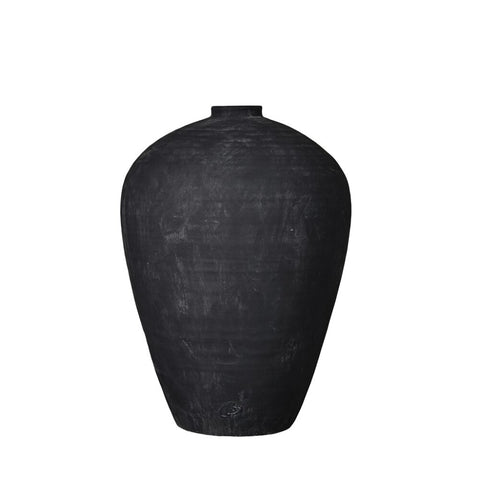 Catia decoration vase H57 cm. antique black
