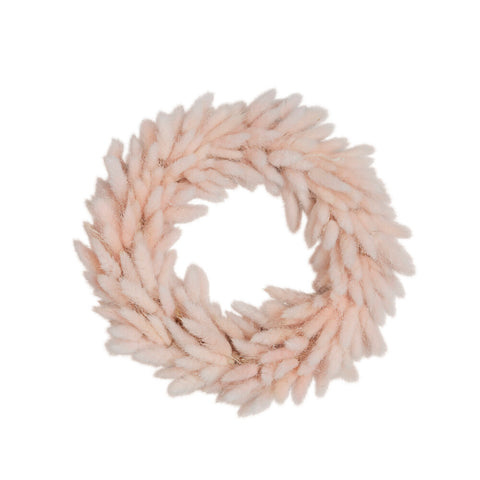 Cilla Bunny Tails wreath Ø30 cm. powder