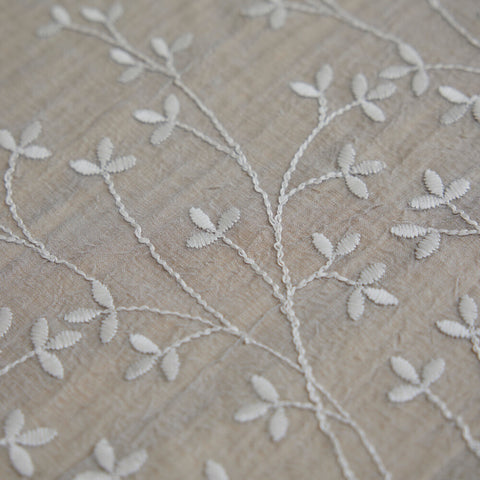 Eloise tablecloth 280x160 cm. dark linen